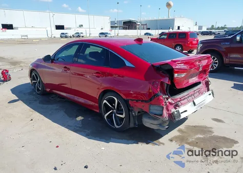 2018 Honda Accord Sport from USA, damaged, VIN 1HGCV1F36JA240236